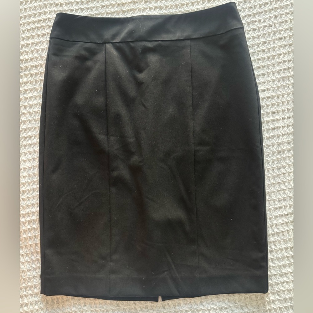 Ann Taylor Classic Black Pencil Skirt